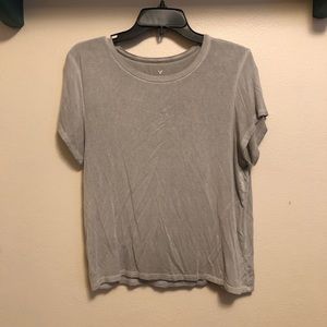 American Eagle Cropped Soft & Sexy Tee